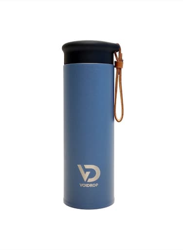 VOIDROP Insulated Water Bottle 450ml, Stainless Steel Water Bottle, Bottle With Filter, Royal Blue