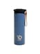 VOIDROP Insulated Water Bottle 450ml, Stainless Steel Water Bottle, Bottle With Filter, Royal Blue