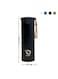 VOIDROP Insulated Water Bottle 450ml, Stainless Steel Water Bottle, Bottle With Filter, Night Black