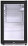 Mini Fridge Glass Door 62L, With Key Lock, Beverage Cooler for Commercial Use
