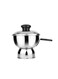 Chiratta Puttu Maker, Food Grade Stainless Steel, 13 X 13 X 10.5 Cm Silver