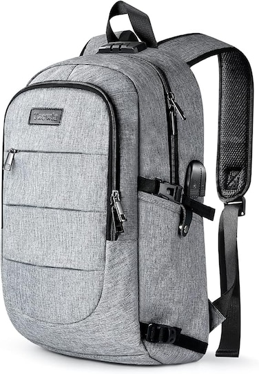 Tzowla Laptop Travel Backpack for Women Men,Water Resistant Anti-Theft College Backpacks Fits 15.6-17.3 Laptop/Notebook