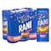 Rani Float Peach Fruit Drink Can, 240ml Pack of 6