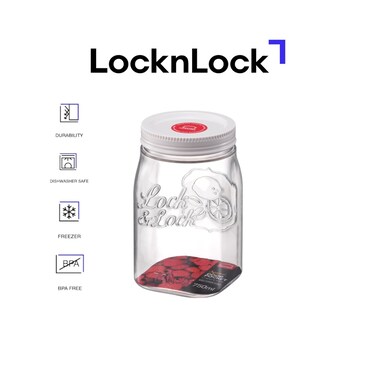 LocknLock 750ml Door Pocket Canister &ndash; BPA-Free Food Container with Silicone Seal for Freshness