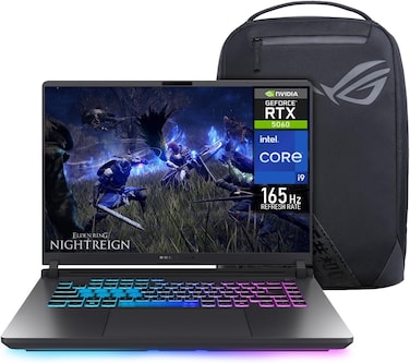 ASUS Gaming Laptop ROG Strix G16 NVIDIA GeForce RTX 5060 Intel Core i9 14900HX 32GB RAM 1TB SSD 16" Windows 11 Home English Keyboard + Backpack