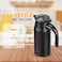 Portable Car Electric Kettle 12V/24V DC Travel Water Boiler with Temperature Display Black