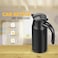 Portable Car Electric Kettle 12V/24V DC Travel Water Boiler with Temperature Display Black