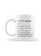 International Womens Day Ceramic Coffee Mug for Sister Design 2