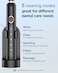 Rtauys M5 Sonic Electric Toothbrush for Adults and Kids - Rechargeable Electric Toothbrush Kids Ages 12+ and Adults with 8 Brush Heads &amp; Travel Case, 120 Days Battery Life - Black
