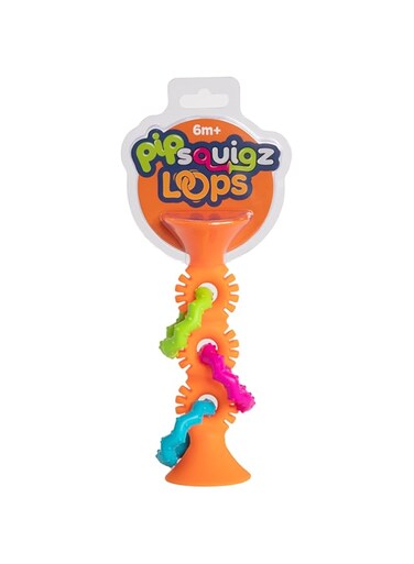 Fat Brain toys pipsquigz loops - orange