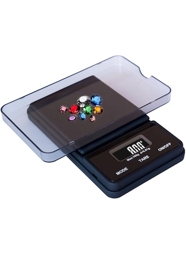 Weighmax Dream Series Digital Pocket Scale, 100 by 0.01 g, Black