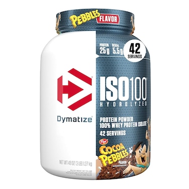 Dymatize ISO 100, Cocoa Pebbles, 3 LB