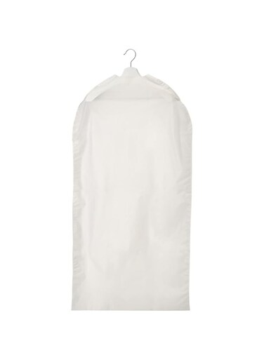 Ikea RENSHACKA clothes cover, transparent white