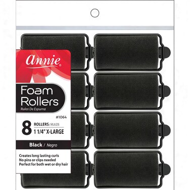 annie foam cushion rollers large
