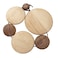 Kuhn Rikon Black Walnut Expandable Coiled Wooden Trivet With Leather Cord, 1, Maple Wood