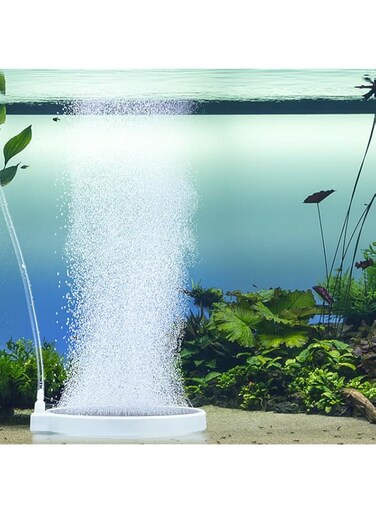 boxtech Aquarium Air Stone, Oxygen Stone Nano Bubble Air Stone Kit, Super High Diffuser for Dissolved Oxygen Leaves Super Tiny Bubbles for Aquarium and Hydroponics (100 mm)