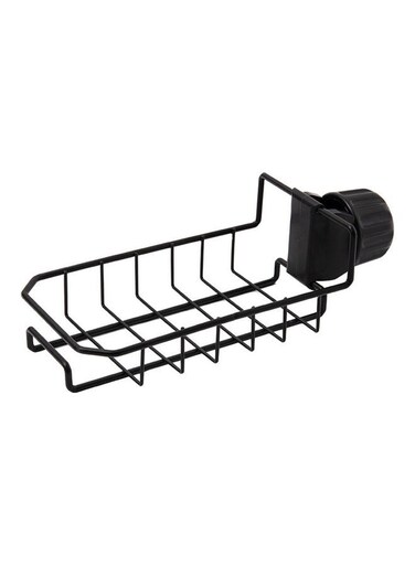 functional Storage Rack Black 19.5x7.5x11cm
