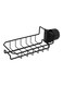 functional Storage Rack Black 19.5x7.5x11cm