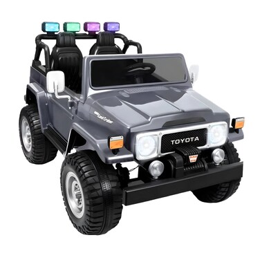 Lovely Baby Power Riding Car for Kids LB 1630DX, Electric Ride On Vehicle, Rechargeable Battery Operated Ride-on Jeep, Recommended For 1-6 Years - Grey