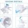 PP Water Bottle Faucet Dispenser Valve for 55mm Crown Top Bottle with Dustproof Cover