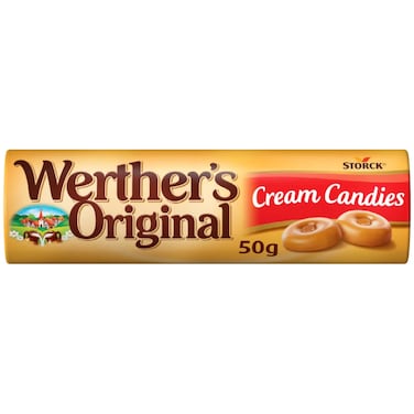 Werther's Original Cream Candies Stick Pack, 50g
