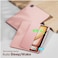 TRON Case For iPad Air 13 inch Case M2 2024, iPad Pro 12.9 Case (6th/5th Gen 2022/2021), Trifold Stand Smart Cover Auto Wake with Pencil Holder Soft TPU Back, Pink