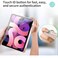 TRON Case For iPad Air 11 Inch Case (M2) 2024, iPad Air 5th Generation Case 2022/iPad Air Case 4th Generation 2020 10.9 Inch with Pencil Holder, Soft TPU Back Smart Protective Cover Case (Pink)