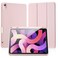 TRON Case For iPad Air 11 Inch Case (M2) 2024, iPad Air 5th Generation Case 2022/iPad Air Case 4th Generation 2020 10.9 Inch with Pencil Holder, Soft TPU Back Smart Protective Cover Case (Pink)
