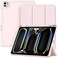 TRON iPad Pro 11 M4 11 Inch Case 2024 with Pencil Holder, Slim Smart Protective Cover Supports Pencil Pro Charging, For iPad 11 Pro M4 Case 5th Generation, Pink