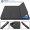TRON iPad Pro 13 Inch Case M4 (2024) with Pencil Holder, [Support Pencil Pro and Pencil (USB-C)], Trifold Stand Smart Case with Soft TPU Back, Auto Wake/Sleep (Black)