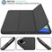 TRON Case For iPad Pro 13 Inch Case 2024 (M4/7th Gen), iPad M4 13 Case Smart Folio iPad Pro 13 Case, Slim Stand Hard Shell Back 13-inch 2024 iPad Pro Case For A2925 A2926 A3007 -Black