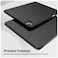 TRON Case For iPad Air 13 inch Case M2 2024, iPad Pro 12.9 Case (6th/5th Gen 2022/2021), Trifold Stand Smart Cover Auto Wake with Pencil Holder Soft TPU Back, Black