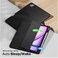 TRON Case For iPad Air 13 inch Case M2 2024, iPad Pro 12.9 Case (6th/5th Gen 2022/2021), Trifold Stand Smart Cover Auto Wake with Pencil Holder Soft TPU Back, Black
