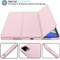 TRON Case For iPad Pro 13 Inch Case 2024 (M4/7th Gen), iPad M4 13 Case Smart Folio iPad Pro 13 Case, Slim Stand Hard Shell Back 13-inch 2024 iPad Pro Case For A2925 A2926 A3007 - Pink
