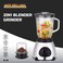 2 in 1 Stainless Steel Super Power Blender Ice Crusher Fruits Juicer Machine Electric Bean Blender Mixer Speeds Juice Extractor 2600W