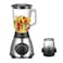 2 in 1 Stainless Steel Super Power Blender, Ice Crusher Fruits Juicer Machine Electric Bean Blender Mixer, 2600W Silver