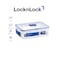 LocknLock 2.1L Rectangular Airtight Food Storage Container - BPA-Free, Microwave, Freezer, and Dishwasher Safe