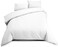 INFINI HOMES Soft 100% Cotton 350TC Plain Duvet Cover for Home &amp; Luxury Hotel (240 X 260, 1 Piece)