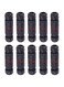 Walfront 10PCS Waterproof Electrical Cable Connector, IP68 3 Pin Waterproof Connectors Fitting Outdoor Plug Socket, Waterproof Wire Connector Fitting 0.5mm&sup2;~2.0mm&sup2;
