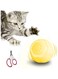 TQDecipher Interactive Cat Toys Wloom Power Ball 2.0 Cat Toy, Rolling Smart Ball with Nail Clippers for Bored Indoor Adult Cats, USB Rechargeable Automatic Cat Toys, Moving Ball Cat Toy for Cat/Kitten