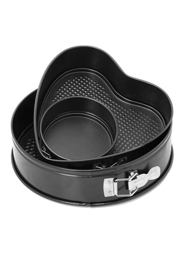 3-Piece Bakeware Set Black 26cm