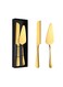 Serving Set Wedding Cake Knife and Server Set Cake Cutting Utensils Stainless Steel Cake Cutter Serrated Cake Knife Professional Dessert Server for Cake Cheese Pie Pizza