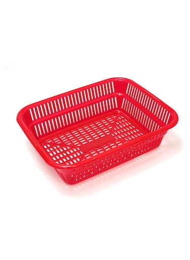 Storage Basket Plastic Container with Airflow Design Set Of 1 - Expo 39.3 x 31.5 x 10.7 cm