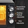 45L Electric Oven Toaster 1800W with Grill Bake Roast Timer Temperature Control OTG