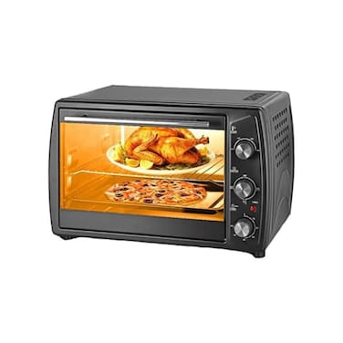 45L Electric Oven Toaster 1800W with Grill Bake Roast Timer Temperature Control OTG