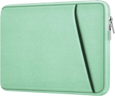 Askuko Laptop Case 14 inch, Shockproof Protective Computer Cover, Durable Carrying Bag Laptop Sleeve Compatible with 14"" MacBook Air/Pro HP Asus Lenovo Notebook, Light Blue