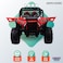Lovely Baby Powered Riding Jeep LB 918L, Ride-On Manuel Car for Kids, &amp; MP3 Player,with Suspension - Red