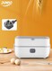 Electric Lunch Box Food Heater&iuml;&frac14;&OElig;Portable Food Warmer&iuml;&frac14;&OElig;Electric Lunch Box&iuml;&frac14;&OElig;2 Stainless Steel Inner Liners with Lids&iuml;&frac14;&OElig;with Fork, Spoon and Chopsticks, Scouring Pad,Quick Heating ,Easy to Carry and Clean&iuml;&frac14;&OElig;for Office Home School