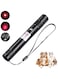 Long Range High Power Tactical Red Dot Light Presentation Pointer for Indoor Teaching/Office Meeting, USB Recharge Outdoor Interactive Cat Toy, Star Cap Adjustable Focus for Night Camping Hiking