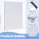 3 Pack White Craft Foam A4 Size (1cm Thick) &ndash; Polystyrene Thermocol Styrofoam Sheets for Art Sculpting, Flower Arrangements, Modeling, DIY Crafts, School, Office &amp; Home